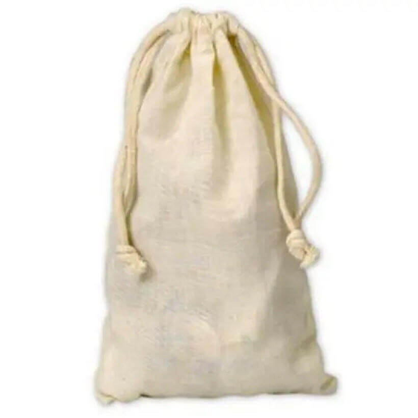 Cotton Muslin Drawstring Bag | The Home Brew Shop | 66917
