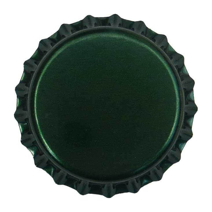 Crown Caps - Green - 100 pack | The Home Brew Shop | 101994