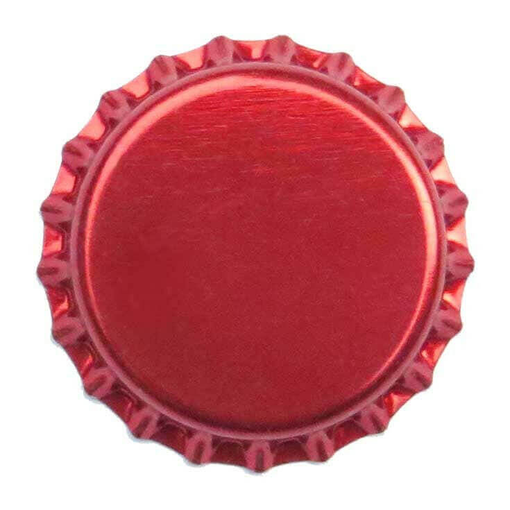 Crown Caps - Red - 100 pack | The Home Brew Shop | 101317