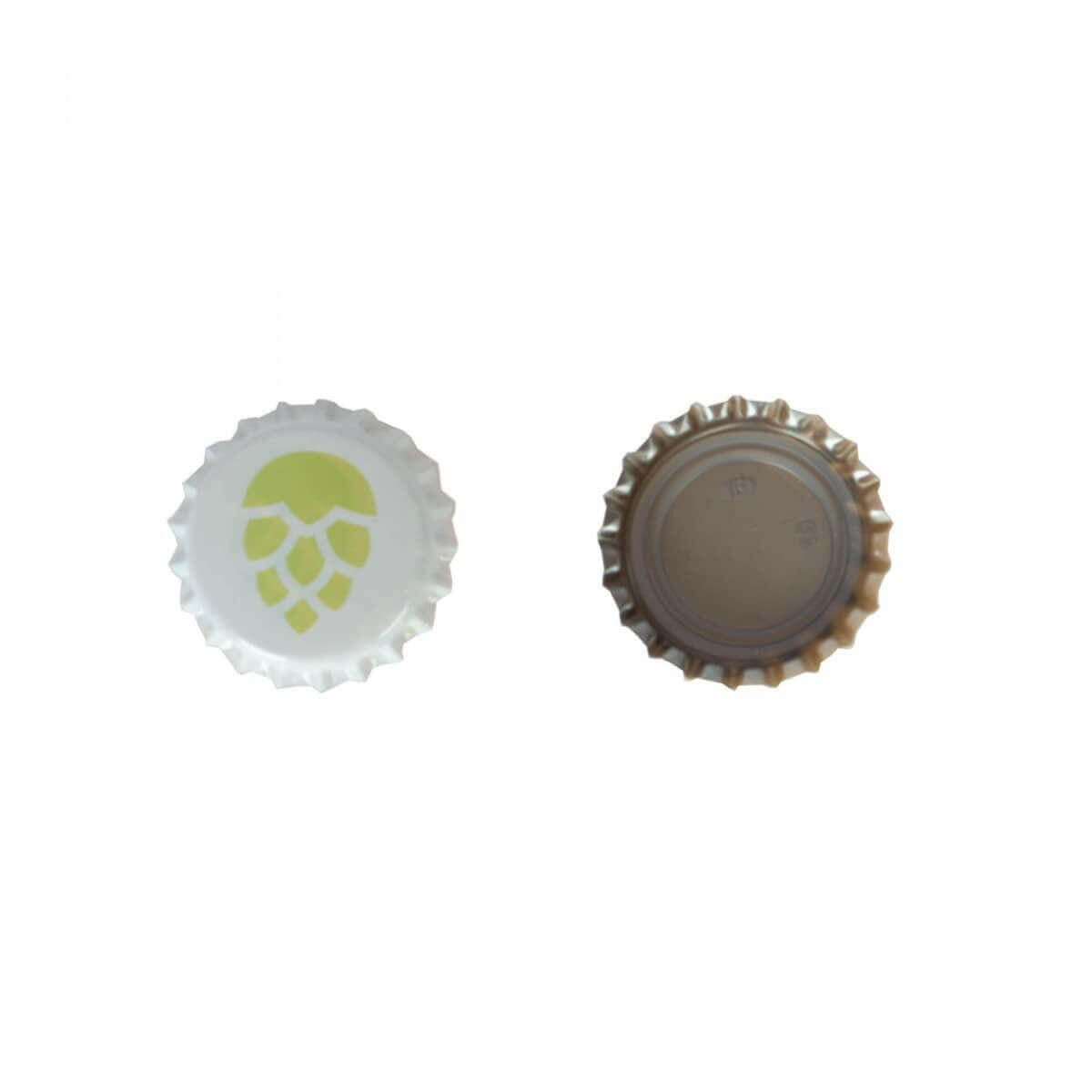 Crown Caps - Hop Cone - 100 pack | The Home Brew Shop | 122693