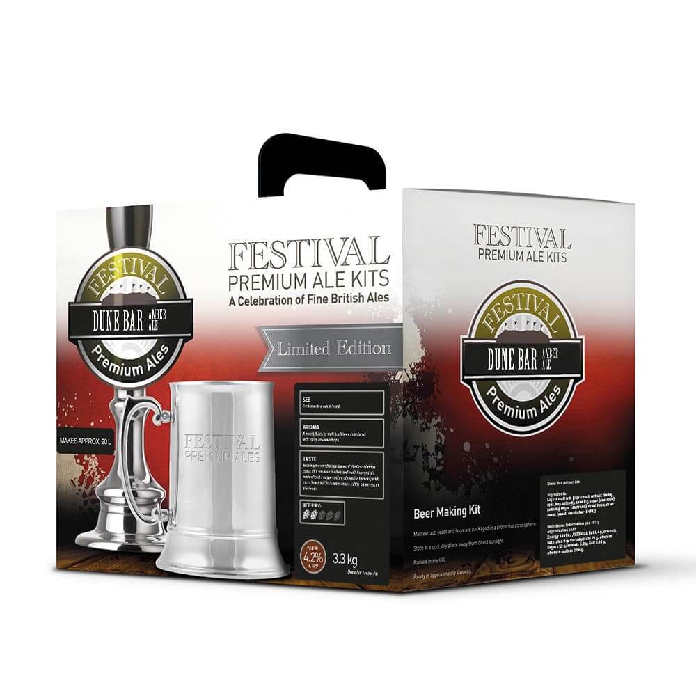 Dune Bar Amber Ale Beer Kit - Festival | The Home Brew Shop | 1300