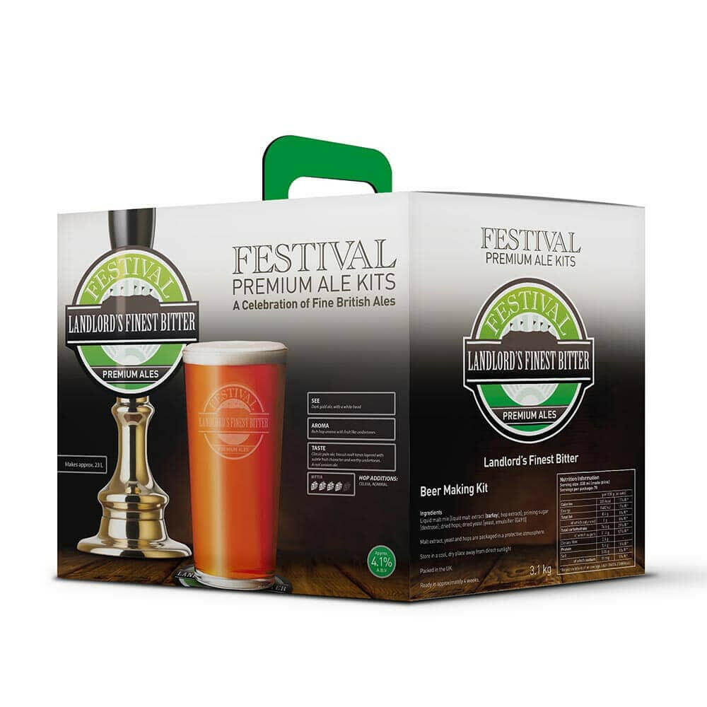 Festival Landlords Finest Bitter Ale Kit | The Home Brew Shop | 1280