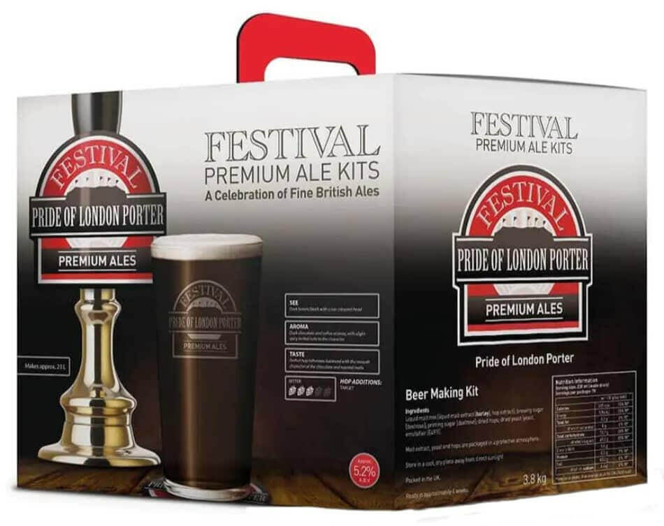 Festival Pride Of London Porter Beer Kit | The Home Brew Shop | 1285