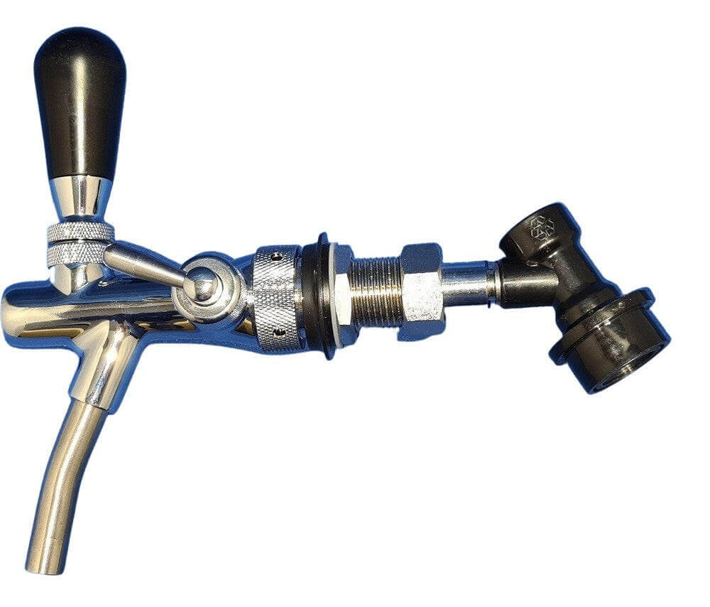 Adjustable Flow Control Beer Tap with Disconnect | The Home Brew Shop | 496985