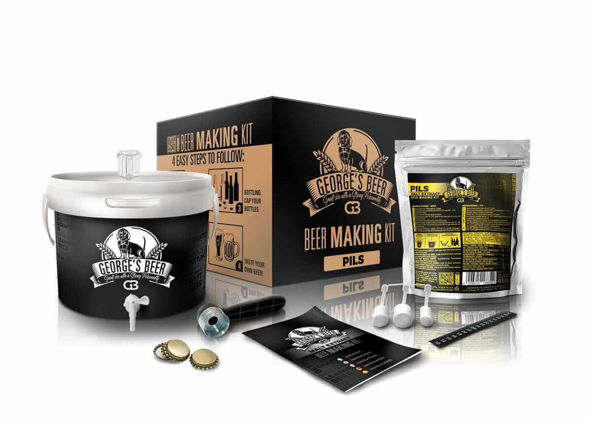 Pilsner Beer Starter Kit 5 Litres | Georges Beer | The Home Brew Shop | 16640