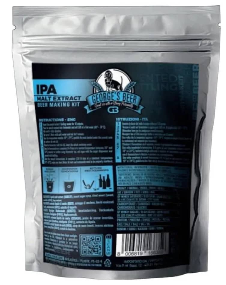 IPA Beer Kit 5 Litres | Georges Beer | The Home Brew Shop | 16635