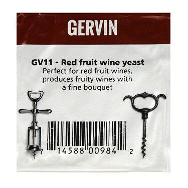 Gervin GV11 Red Fruit Wine Yeast | The Home Brew Shop | 100996 - 6076
