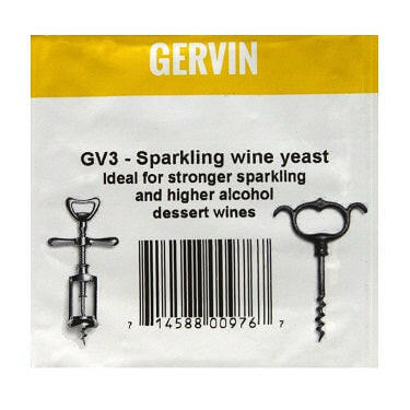 Gervin GV3 Sparkling Wine Yeast | The Home Brew Shop | 100990 - 6072