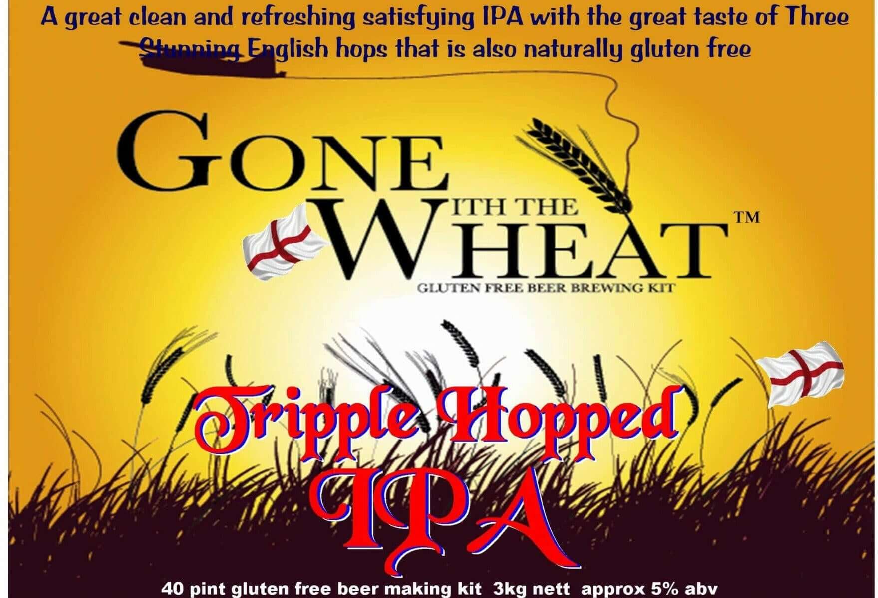 Gone With The Wheat Tripple Hopped IPA Beer Kit | The Home Brew Shop | 921955