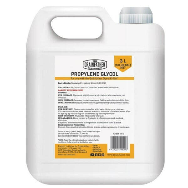 Grainfather Propylene Glycol 3 litres | The Home Brew Shop | 10076