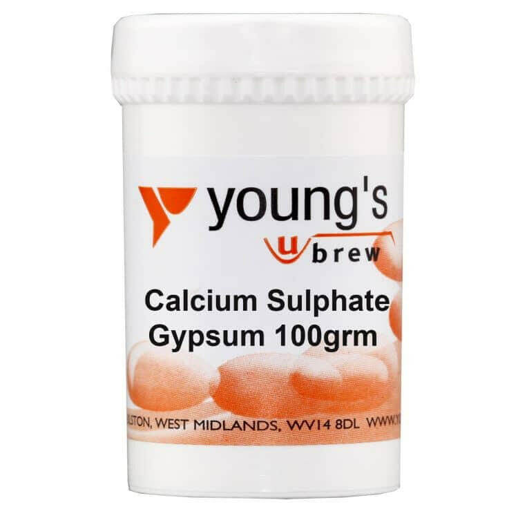 Gypsum 100g (Calcium Sulphate) | The Home Brew Shop | 101337 - 4036