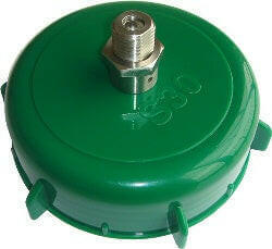 Hambleton Bard 4" Cap and Stainless Pin Valve | The Home Brew Shop | 45472