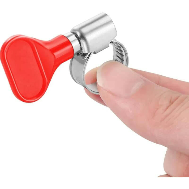 Hose Clamp 8-12mm | Yellow or Red | The Home Brew Shop | 82206