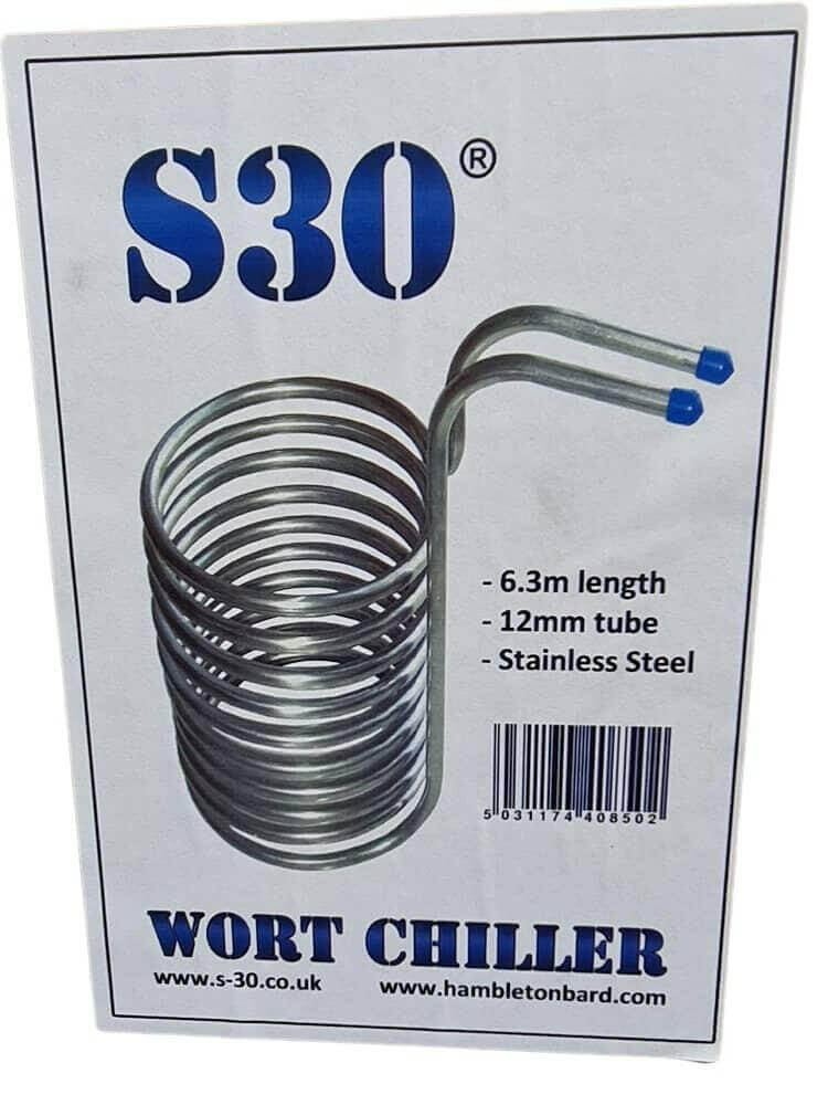 Immersion Wort Chiller - S30 | The Home Brew Shop | 40850