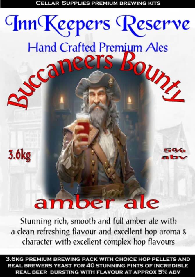 Inn Keepers Reserve Buccaneers Bounty Beer Kit | The Home Brew Shop | INN3