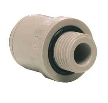 John Guest PI011212S 3/8" - 1/4" Straight Adaptor BSP | The Home Brew Shop | 48037