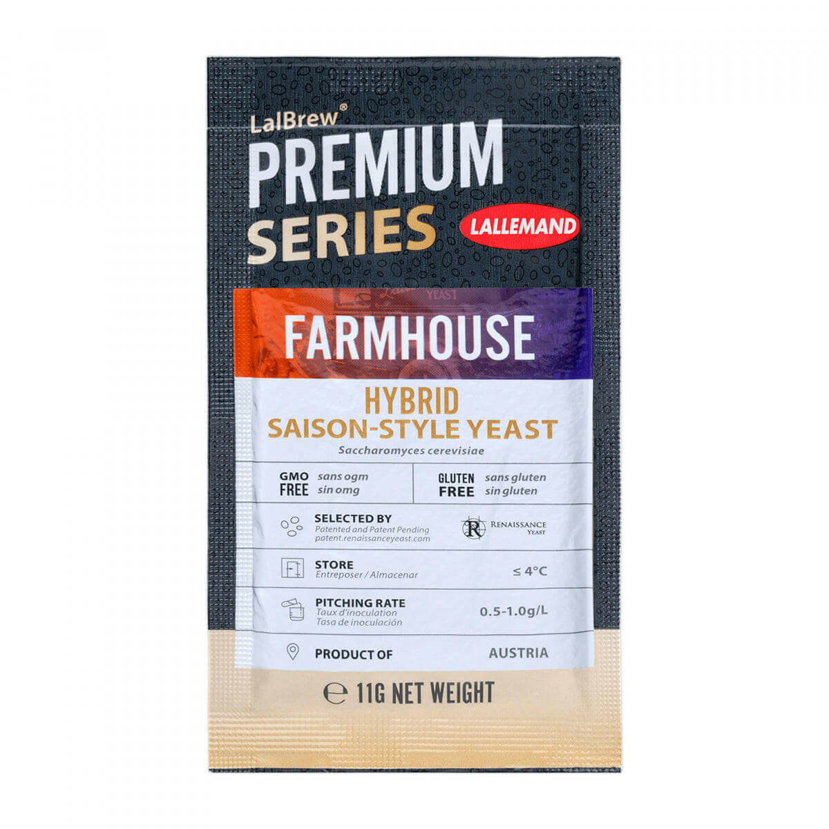 Farmhouse Beer Yeast 11g | LalBrew® | The Home Brew Shop | 506410
