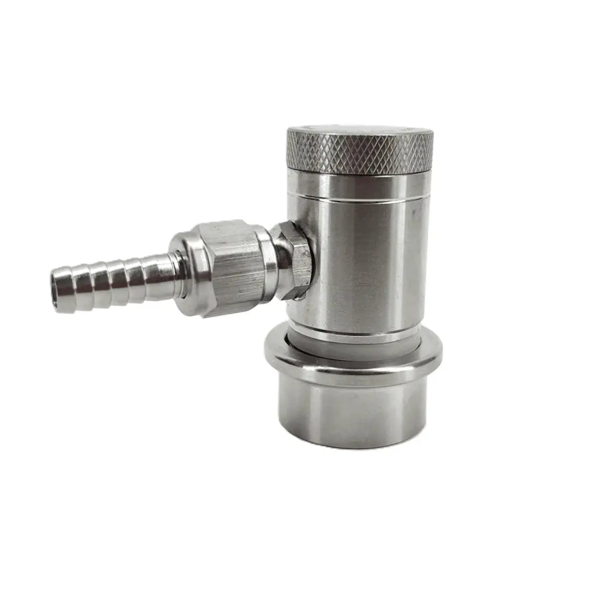 Machined Stainless Ball Lock Disconnect - MFL Thread (Grey/Gas) - KegLand