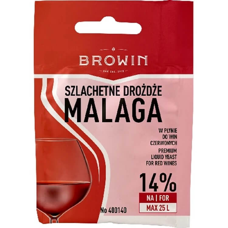 Malaga Liquid wine yeast 20ml - Browin | The Home Brew Shop | 400140