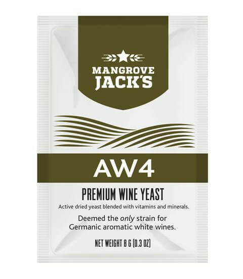 Mangrove Jacks Wine Yeast - AW4 - Suitable for Aromatic White and Rose Wines | The Home Brew Shop | 102873 - 10645