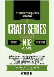 Mangrove Jacks Cider M02 Yeast | The Home Brew Shop | 10548