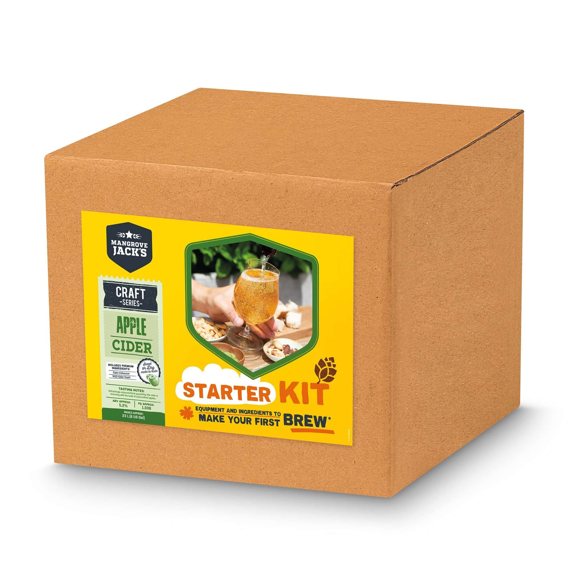 Mangrove Jack's Craft Cider Starter Kit | The Home Brew Shop | 71112UKEU