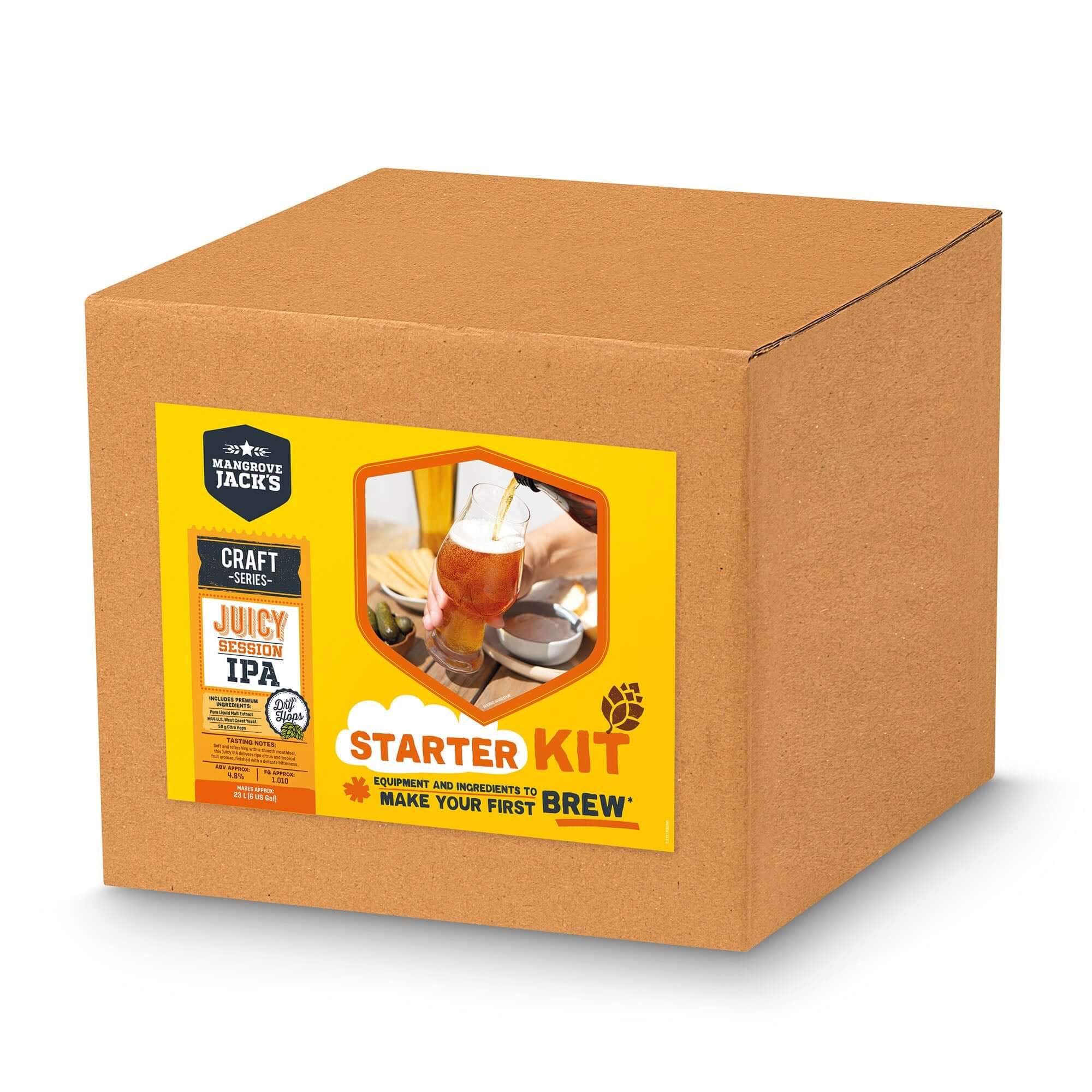 Mangrove Jack's Juicy Session IPA Beer Starter Kit | The Home Brew Shop | 71111UKEU