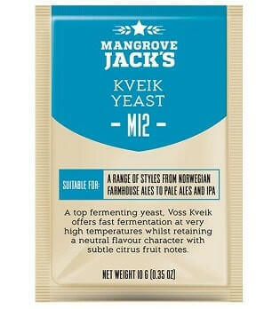 Mangrove Jacks Kveik Yeast M12 | The Home Brew Shop | 10610