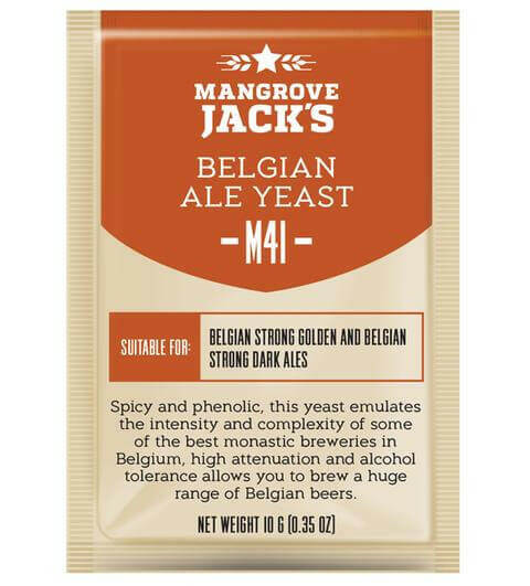 Mangrove Jacks Belgian Ale Yeast M41 | The Home Brew Shop | 10546 - 10572