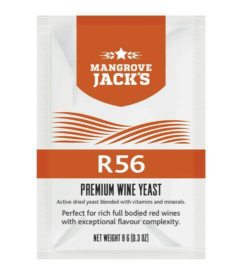 Mangrove Jacks Wine Yeast - R56 - Suitable for Red Fruit Wines | The Home Brew Shop | 102879 - 45584 -10644
