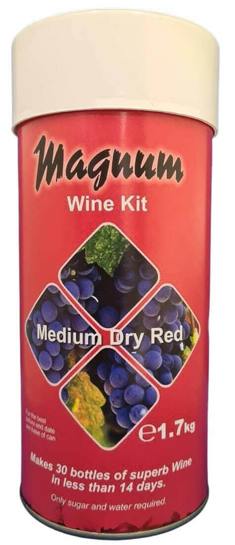 Magnum Red Wine Kit - Medium Dry | The Home Brew Shop | 101135 - 11205
