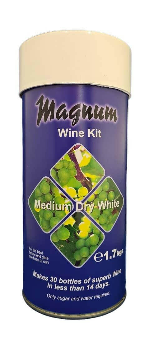 Magnum White Wine Kit - Medium Dry | The Home Brew Shop | 101134 - 11201