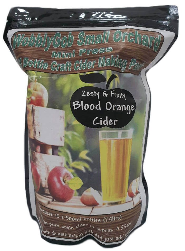 Mini Press Blood Orange Cider Kit 15 Pints | The Home Brew Shop | 62950
