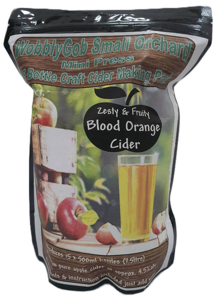 Mini Press Blood Orange Cider Kit 15 Pints | The Home Brew Shop | 62950