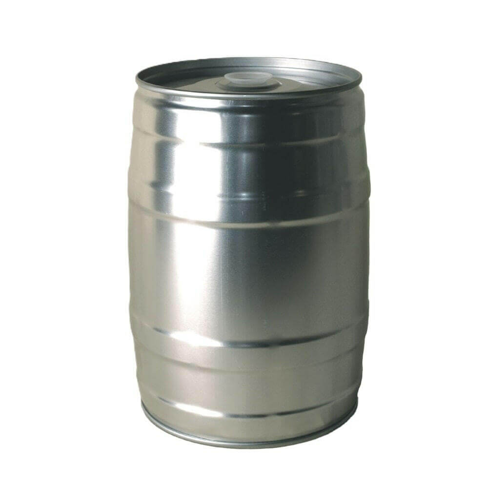 Mini Keg 5 L Grey + Bung | The Home Brew Shop | 580240