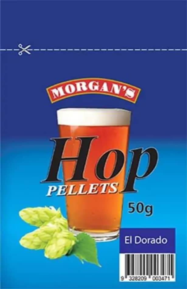 Morgans El Dorado Hop Pellets 50g | The Home Brew Shop | 8000074