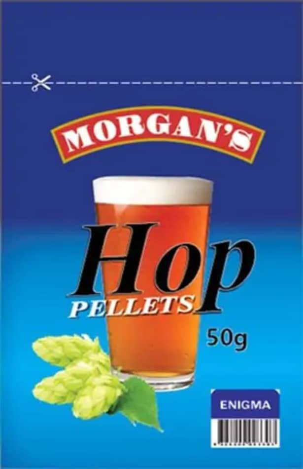 Morgans Enigma Hop Pellets 50g | The Home Brew Shop | 8000075