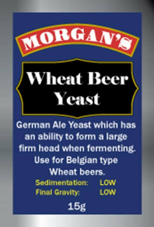 Morgans Premium Wheat Beer Yeast 15g | The Home Brew Shop | 8000034