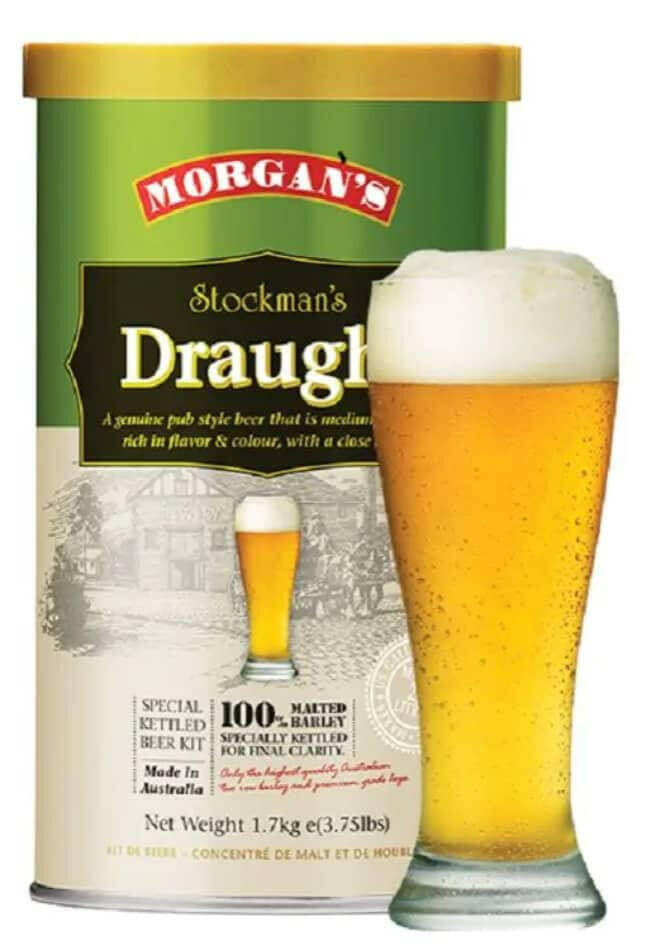 Morgans Stockmans Draught Beer Kit | The Home Brew Shop | 8000009