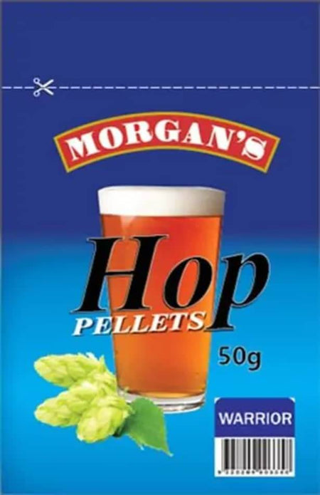 Morgans Warrior Hop Pellets 50g | The Home Brew Shop | 8000081