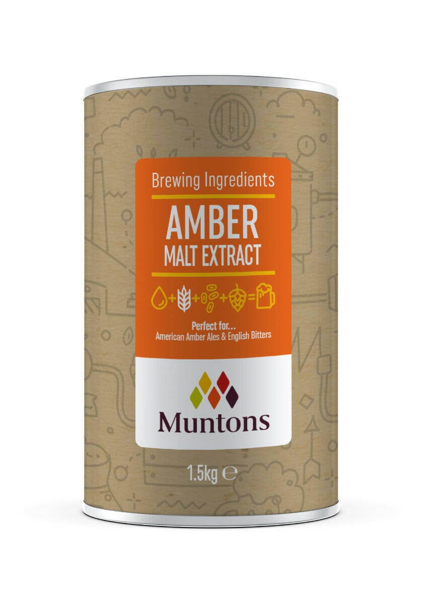 Muntons Amber Malt Extract Syrup 1.5kg | The Home Brew Shop | 1731