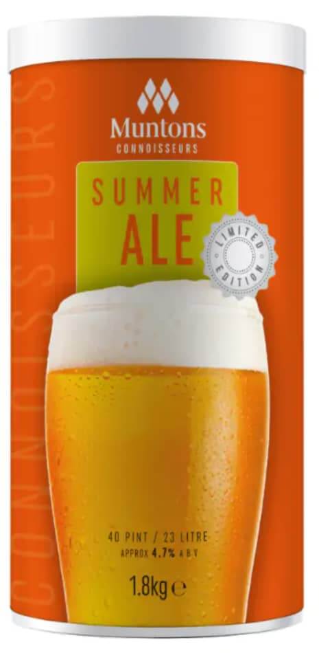 Summer Ale Beer Kit | Muntons Connoisseur | The Home Brew Shop | 1782