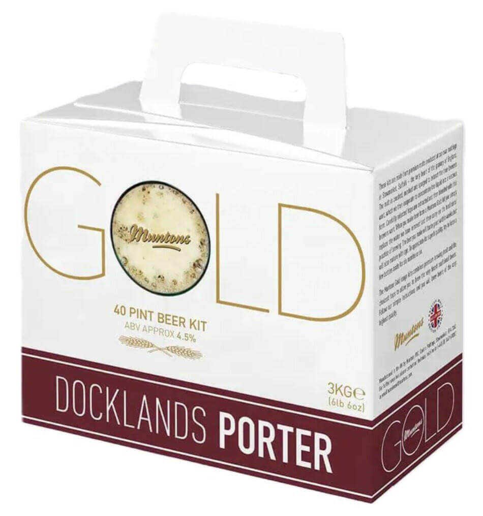 Muntons Gold Docklands Porter Beer Kit | The Home Brew Shop | 101256- 1711