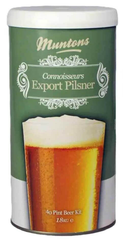 Export Pilsner Beer Kit | Muntons Connoisseur | The Home Brew Shop | 102373 - 1722