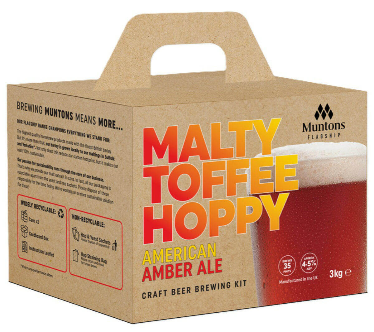 Muntons Flagship American Amber Ale Beer Kit | The Home Brew Shop | 1718 - 2810