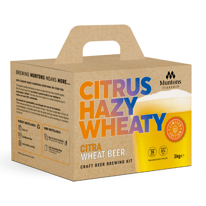 Muntons Flagship Citra Wheat Beer Kit | The Home Brew Shop | 1761