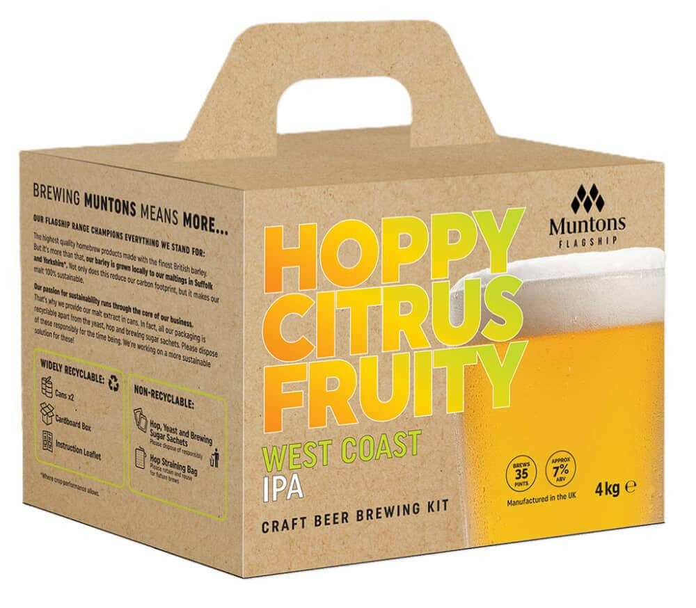 Muntons Flagship West Coast IPA Beer Kit | The Home Brew Shop | 1717 - 2814
