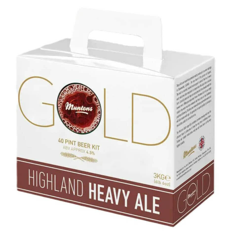 Muntons Gold Highland Heavy Ale Beer Kit | The Home Brew Shop | 101258 - 1712