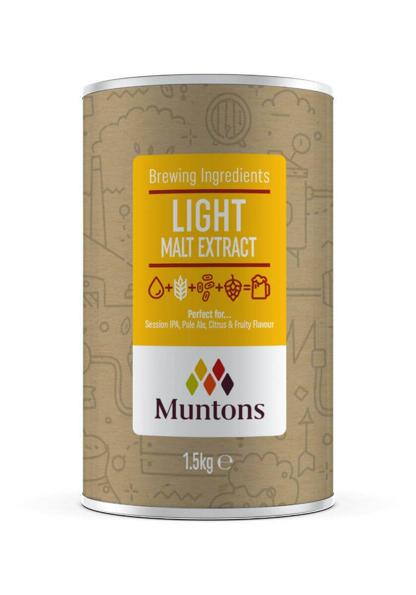 Muntons Light Malt Extract syrup 1.5kg | The Home Brew Shop | 100859 - 1709
