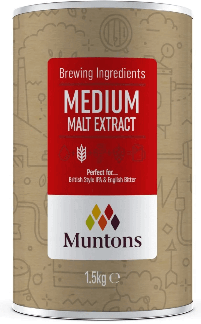 Muntons Medium Malt Extract Syrup 1.5kg | The Home Brew Shop | 100860 - 1732